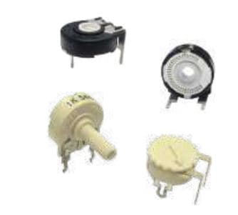 Potenciómetros con valores de resistencia variables utilizados para controlar la intensidad de corriente que fluye por un circuito si se conectan en paralelo o la diferencia de potencial si se conectan en serie. 
Se trata de un artículo de potencia inferior a 20 W que utiliza el carbono y el cermet como elementos resistivos en función del modelo, con un sustrato de poliéster/alúmina y susceptible de múltiples aplicaciones.
Según declaración del solicitante se utilizan para controlar la intensidad de la corriente o la diferencia de potencial.
