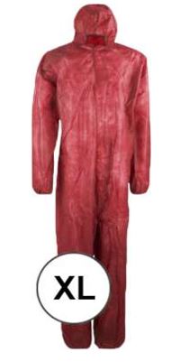 Mono buzo de un solo uso, color rojo, talla XL, confeccionado con tela sin tejer de fibras sintéticas (polipropileno (PP) de 40 g/m2), que cubre la parte superior e inferior del cuerpo, con cierre delantero mediante cremallera, capucha y elásticos en puños y bajos; para protección de uso general contra riesgos menores.
Mono buzo de protección para uso general, indicado especialmente para el uso en el sector sanitario, equipamiento de laboratorio, químico, alimentación, limpieza, pintura, industria, construcción, automoción y agricultura.
Está hecho de fibras sintéticas polipropileno (PP) de 40 g/m2).
Se presenta para su venta al público en cajas de 25 unidades, cada caja contiene 25 bolsas de 1unidad.