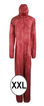 Mono buzo de un solo uso, color rojo, talla XXL, confeccionado con tela sin tejer de fibras sintéticas (polipropileno (PP) de 40 g/m2), que cubre la parte superior e inferior del cuerpo, con cierre delantero mediante cremallera, capucha y elásticos en puños y bajos; para protección de uso general contra riesgos menores.
Mono buzo de protección para uso general, indicado especialmente para el uso en el sector sanitario, equipamiento de laboratorio, químico, alimentación, limpieza, pintura, industria, construcción, automoción y agricultura.
Está hecho de fibras sintéticas polipropileno (PP) de 40 g/m2).
Se presenta para su venta al público en cajas de 25 unidades, cada caja contiene 25 bolsas de 1unidad.