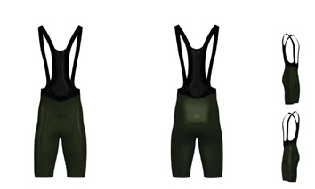 Pantalón largo (culote) confeccionado con fibras sintéticas (80% poliamida, 20% elastano). Dispone de tres elementos: la badana, tirantes y la licra. No es una prenda de punto. El patrón es de hombre, pero puede ser perfectamente unisex. Es de verano.
Se utiliza para la práctica del ciclismo, aporta comodidad, ajuste y transpirabilidad sobre la bicicleta.
