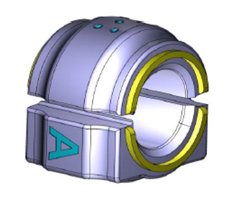 Artículo para barra estabilizadora de vehículo automóvil formado por dos mitades separables de perfil aproximadamente circular con diferentes rebajes y partes saliente en su exterior.
Se coloca en el soporte de la barra estabilizadora del eje delantero rodeada por una brida.
Este artículo está fabricado con caucho natural no celular y sin endurecer (componente mayoritario) y poliamida. Se presenta en cajas con 480 unidades.
Según declaración del solicitante mejorar la suspensión en el paso por curva, repartiendo peso y esfuerzo vertical entre las ruedas, absorbiendo las vibraciones, mejorando agarre y estabilidad. También incrementa el confort al reducir los ruidos y vibraciones procedentes de la barra estabilizadora.