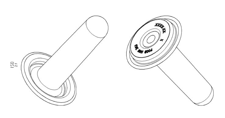 Se trata de una manufactura de caucho vulcanizado (HNBR y EPDM) con forma de vástago, con una longitud de 87 mm y un diámetro exterior de 53 mm.
El producto es un elemento ecualizador que garantiza la estanqueidad al exterior, evitando fugas y protegiendo el sistema contra las variaciones de volumen de una solución automotriz debidas a la congelación y contra las pulsaciones de presión y la amortiguación causadas por la bomba.