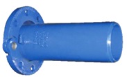 Descripción física:
Se trata de un accesorio de conexión para tuberías, también llamado brida espiga, de fundición dúctil EN-GJS-500-7 (fundición de grafito esferoidal), con recubrimiento epoxi.
Está fabricado por moldeo de fundición de hierro no roscado.
Se presenta con diferentes dimensiones.
Función y uso:
Estas piezas sirven para conectar tuberías tipo brida en un extremo y tubo por el otro.