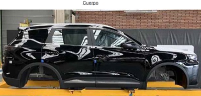 Se trata de una carrocería monocasco (chasis-carrocería) de acero para un automóvil turismo con menos de 10 plazas de capacidad, al que se le incorporará: un motor de combustión interna con una cilindrada de 1.598 cc., un sistema de dirección y demás componentes mecánicos. 
En el momento de su presentación ante la aduana el monocasco incorpora: paneles laterales, techo, pilares estructurales, puertas, lunas, capó delantero, compartimento del motor, asientos, mandos, cuadro de instrumentos, pantalla y sistemas electrónicos parcialmente instalados. 
En el momento de su presentación ante la aduana el monocasco no incorpora: motor, caja de cambios, ruedas, eje trasero y delantero, volante, airbag, software del sistema, tubo de escape, sistema de suspensión, catalizador, filtro de partículas, sistema mecánico de frenos y cremallera de dirección.
Función y uso:
Según declaración del solicitante es una base estructural para el montaje/construcción de un vehículo automóvil de combustión interna destinada para el montaje en serie de vehículos nuevos en fábricas del montaje o de fabricación de vehículos automóviles (industria del montaje). No están destinadas a piezas de repuesto.