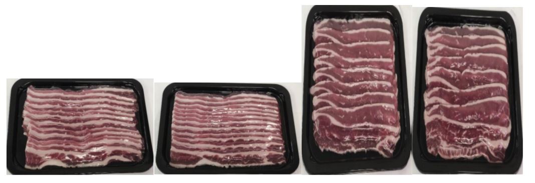 Carne cortada en filetes procedente del pecho o de la falda, sin hueso procedente de la canal de vacuno. Se presenta refrigerada y envasada al vacío en sistema skin. Con 8-10 filetes por envase. No se considera carne de calidad superior.
Concebido para uso alimentario.