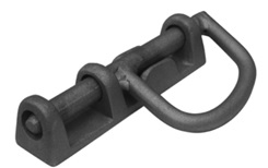 Dispositivo de cierre (cerrojo), de acero, con mango pequeño cerrado.
Se utiliza en vehículos no automóviles (remolques) para cerrar la puerta trasera.
Tiene una longitud de 170 mm, una anchura de 35 mm, y el cilindro que se desplaza tiene un diámetro de 17 mm.