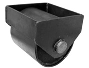 Manufactura de acero consistente en una rueda, obtenida por estampación, con soporte para contenedor.
Se utiliza en contenedores de camión para el transporte de materiales.
La rueda tiene una anchura de 200 mm y un diámetro de 180 mm. El soporte es rectangular y tiene unas medidas de 230 mm X 235 mm.