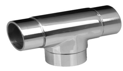Artículo tubular de acero inoxidable de sección circular (diámetros de 43 o 50,8 mm.) destinado a instalarse en barandillas. Se trata de artículos en forma de T con una parte central ligeramente más gruesa que los extremos.
Están hechos de acero inoxidable.