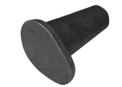 Manufactura de acero consistente en un pasador (bulón), obtenido por estampación, para fijar en los contenedores. Tiene una longitud de 127 mm, la cabeza es ovalada con una longitud de 83 y una anchura de 68 mm.
Se utiliza en vehículos no automóviles (contenedores) para enganchar la cuba a la grúa.
Acero
