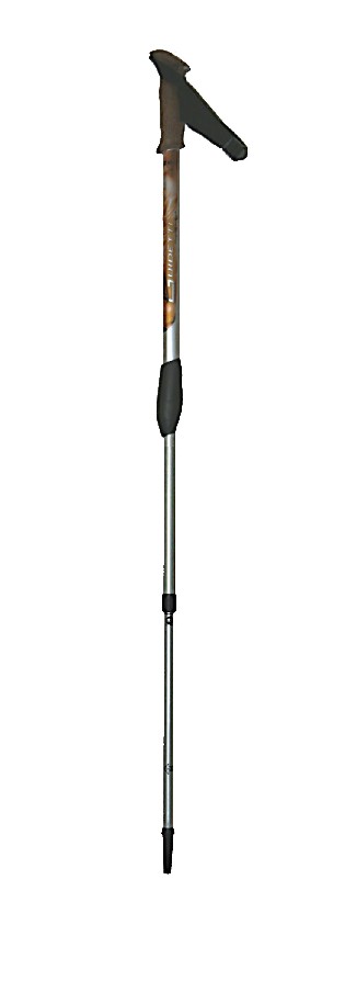 BATON DE RANDONNE SEMI-AUTOMATIQUE 3 BRINS CONSTITUE DE PIECES EN MATIERE PLASTIQUE ET DE TUBES EN ALUMINIUM. IL PRESENTE UN SYSTEME DE BLOCAGE EXCLUSIF SITUE SUR LE HAUT DE LA POIGNEE QUI D’UN SIMPLE COUP DE POUCE PERMET DE REGLER LA LONGUEUR DU BRIN INTERMEDIAIRE DU BATON EN FONCTION DE LA TAILLE DE L’UTILISATEUR ET DES VARIATIONS DE TERRAIN. CE BATON EST DOTE D'UNE DRAGONNE PERMETTANT DE LE MAINTENIR AU POIGNET.

LE BRIN INFERIEUR EST COMPOSE D’UN SYSTEME DE BLOCAGE A VISSER QUI EST TRES RESISTANT. L’UTILISATION DE CES DEUX SYSTEMES DE BLOCAGE PERMET D’APPRECIER LA REACTIVITE, L’EQUILIBRE ET LA MANIABILITE DU BATON.

CE BATON FAIT A LA MAIN EXISTE EN DEUX TAILLES D’EXTENSION (61/125 CM ET 66/140 CM) IL EST DESTINE A LA PRATIQUE DU SKI DE RANDONNEE ET DES RAQUETTES OU DU TREKKING (MARCHE EN MONTAGNE).

DIMENSION : 61/125 CM ET 66/140 CM
