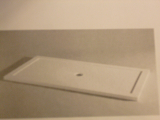 RECEVEUR DE DOUCHE EN CERAMIQUE, EXTRA PLAT, DIMENSIONS EN MM :  L 1600 – P  800 – H  40