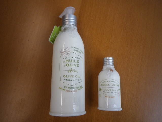 LOTION POUR LE CORPS  A L'HUILE D'OLIVE BIOLOGIQUE.