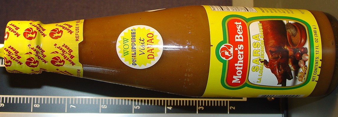 COOKING SAUCE  INGREDIENTS- WATER, SUGAR, BREAD CRUMBS, VINEGAR AND SPICES. PACKAGED IN A 12FL. OZ  (340g)  BOTTLE.