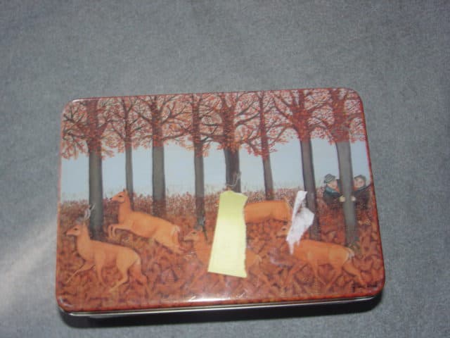 TIN PLATED BOX WITH A WALL THICKNESS OF LESS THAN 0.5MM. PACKAGED FOR RETAIL SALE CONTAINING  SPONGE, CANDLE, CONFETTI, EYE MASK. ALL ITEMS CLASSIFIED SEPARATELY AS THEY ARE NOT CONSIDERED MUTUALLY COMPLIMENTARY AS A SET