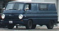 1968 DODGE A108 VAN. WITH ITS ORIGINAL  5200CC V-8 PETROL ENGINE. VIN NUMBER 1987067260. IN BLUE WITH BLUE TRIM.