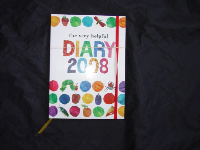A HARDBACK DIARY FOR 2008. THE FRONT AND BACK COVERS ARE ILLUSTRATED. SOME OF THE PAGES IN THE DIARY ARE ILLUSTRATED WITH VARIOUS ANIMALS. THERE IS PROVISION AT THE BACK OF THE BOOK FOR NOTES, ADDRESSES AND TELEPHONE NUMBERS.