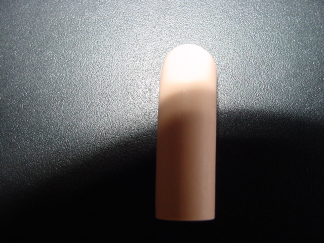 SILICONE ET TUBE BOAT TIP. THE TIP IS  PART  OF A MEDICAL ET TUBE DEVICE. THE  DEVICE  IS  USED TO ADMINISTER ANAESTHETIC TO A PATIENT.
