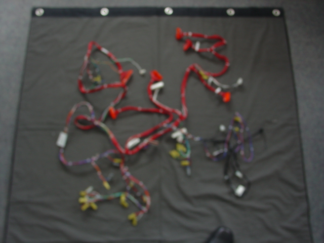 A WIRING HARNESS FOR A GAMING MACHINE. SPECIFICALLY DESIGNED AND READY FOR USE IN A GAMING MACHINE THE HARNESS IS COMPLETE WITH A NUMBER OF CONNECTORS AND BULBS FITTED.