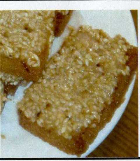ORIENTAL FOOD PREPARATION BEING PRAWN TOASTS. THE PRODUCT COMPRISES TOASTED BREAD WITH A TOPPING OF FISH, PRAWN, WATER CHESTNUTS, STARCH, SESAME SEEDS, SEASONING AND FLAVOURINGS. THE PRODUCT IS PRE-COOKED AND FROZEN.