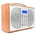 NEXT GENERATION OF THE PURE DAB RANGE. PORTABLE  DAB/FM RADIO WITH STEREO  SPEAKERS AND A REMOTE CONTROL.. FEATURES INTERNAL POWER SUPPLY UNIT, DAB BAND 111, DAB L- BAND, SOFT FM, GRAPHIC OLED, HEADPHONE OUT, AUX IN CONNECTOR, USB CONNECTOR, ALARM, SLEEPER TIMER, IR REMOTE CONTROL. CASING DIMENSIONS 292MM X 218MM X 120 MM. PACKAGED IN A CARDBOARD BOX