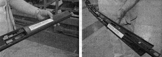 GARN ASSEMBLY. THE PART IS USED IN THE ASSEMBLY OF THE BODY OF VEHICLES FALLING UNDER HEADING 8703. THE PART INCORPORATES A STEEL BRACKET AND A PLASTIC EXTERNAL COVERING. THE PART IS MANUFACTURED, MOULDED AND DRILLED PART, WHICH HAS BEEN SPECIFICALLY DESIGNED TO THE ATTCHED TO THE EXTERIOR OF THE VEHICLE. THE PART FORMS PART OF THE EXTERIOR TRIM OF THE VEHICLE AND IS LOCATED ALONG THES IDES OF THE ROOF PANEL. THE PART HAS MACHINED AND POLISHED HOLES FOR ATTACHING THE PART TO THE VEHICLE.