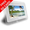 A DIGITAL LCD COLOUR PHOTO FRAME.  WALL OR STAND MOUNTED DIGITAL PICTURE FRAME WITH SPEAKER AND REMOTE CONTROL. IT HAS AN ASPECT RATIO OF 4:3 AND AN 8 INCHES SCREEN. IT HAS INPUTS FOR A NUMBER OF TYPES OF MEMORY CARD. THE SCREEN RESOLUTION IS
640 X 480. POWERED BY INCLUDED AC ADAPTER.
DISPLAYS JPG/JPEG IMAGES AND MPEG 1/11/1V VIDEO AND PLAYS MP3 AUDIO. INTERCHANGEABLE FACIA ( SILVER/BLACK).