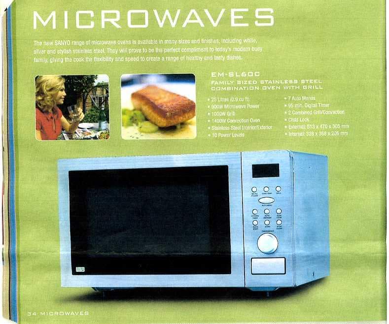 MULTIFUNCTION OVEN WITH 25 LITRES STAINLESS STEEL CAVITY.  COMPRISES 1400 WATT CONVECTION OVEN, 900 WATT MIRCROWAVE OVEN AND 1000 WATT GRILL. WITH TEN POWER LEVELS. 95 MINUTE TIMER AND DIFFERENT PROGRAMMES. EXTERNAL SIZE 513 X 470 X 305MM