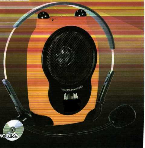WAISTBAND AMPLIFIER INCLUDES HEAD WORN MICROPHONE, TONE CONTROL ETC.