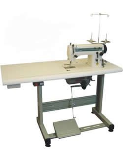 STRAIGHT STITCH AND ZIG ZAG INDUSTRIAL SEWING MACHINE. LOCKSTITCH . PACKAGED FOR RETAIL SALE IN A NET WEIGHT OF 25KG.