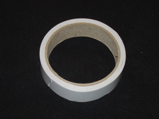 DOUBLE SIDED TISSUE PAPER TAPE WITH A CLOSED SOLVENT ACRYLIC ADHESIVE. SUPPLIED IN ROLLS. DIMENSIONS WIDTH 12MM X LENGTH 50M