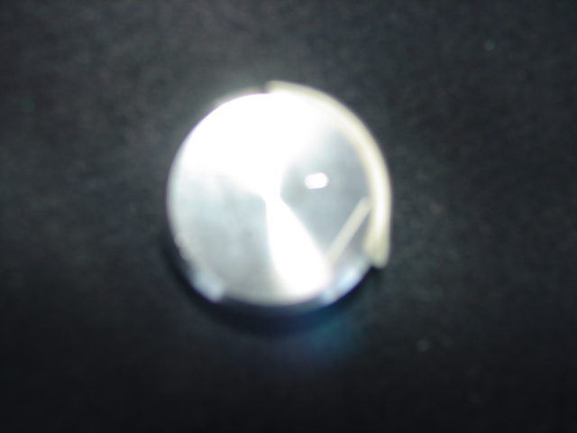 AN ARTICLE OF COBALT. THE COMPOSITION OF THE MATERIAL IS BETWEEN 99.8 - 99.95 PER CENT PURITY, WITH .02 PER CENT CARBON, .0005 PER CENT SULPHER AND .02 PER CENT NITROGEN. APPROX 3CM IN DIAMETER.