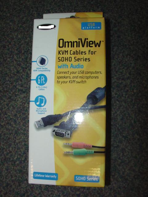 KVM ELECTRICAL CABLE WITH CONNECTORS. CONNECTS USB COMPUTERS, SPEAKERS, AND MICROPHONES TO A  KVM SWITCH. VARIOUS LENGTHS.