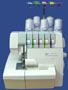 HOUSEHOLD  3, 4  AND  5 THREAD OVERLOCK AND COVERSTITCH  SEWING MACHINE. IT GIVES A PROFFESSIONAL FINISH TO GARMENTS. IT ALSO CUTS SEWING TIME DOWN AS SEAMS CAN BE SEWN AND FINISHED IN ONE OPERATION. IT IS AN EASY TO USE 2 NEEDLE, 2,3,4 AND 5 THREAD OVERLOCKER WITH A DIFFERENTIAL FEED AND COVERSTITCH. FEATURES: OVERLOCK WIDTH 3MM-7.7 MM . SEWING SPEED 1200SPM MAXIMUM, EASY TO FOLLOW ON MACHINE THREADING CHART, 2 PART METAL FEED DOGS TO ENABLE DIFFERENTIAL FEED, ONE WAY NEEDLE INSERTION, CLIP ON PRESSER FOOT. FULLY ENCLOSED MOTOR. POWER 220/240V 50HZ, WEIGHT GE8/NW 6.7KG, DIMENSIONS 390X 230X 350.