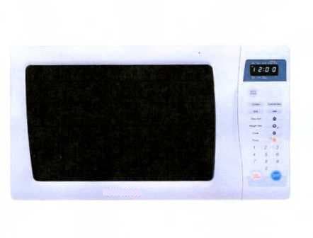 A COMBINATION MICROWAVE, GRILL AND CONVECTION OVEN.  POWER CONSUMPTION: MICROWAVE 900 WATTS; GRILL 850 WATTS; AND CONVECTION OVEN 2250 WATTS.  FEATURES: FAN ASSISTED DOUBLE HEATING CONVECTION SYSTEM; STAINLESS STEEL CAVITY; 29 LITRE CAPACITY; CONCAVE REFLEX SYSTEM; 10 POWER LEVELS; AUTO-COOK; AUTO-DEFROST; KITCHEN TIMER FUNCTION; AND CHILD SAFETY LOCK.  DIMENSIONS: 542 X 329 X 515 MM.  WEIGHT: 18.3 KG.