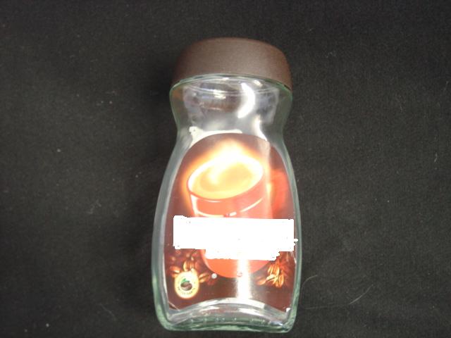 INSTANT SOLUBLE COFFEE. WITH 100 PERCENT COFFEE-BASED DRY MATTER CONTENT. PUT UP FOR RETAIL SALE IN A 200 GRAM GLASS JAR.