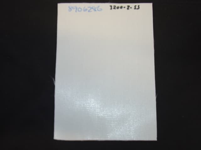 COATED WOVEN FIBRE GLASS FABRIC OF A WEIGHT OF 555 G/M2.  COATED ON BOTH SIDES WITH SILICONE RUBBER WHICH CONTAINS POWERED ALUMINIUM. OF WIDTH RANGING FROM 1M TO 3M.