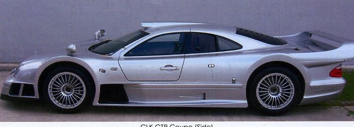 A MERCEDES BENZ CLK-GTR W297 COUPE MOTOR CAR. CHASSIS No WDB2973971Y000033 ENGINE No 2979807305.  ENGINE SIZE 6898cc V12. THIS VEHICLE IS No 13 OF 25 PRODUCED. THE VEHICLE IS A ROAD GOING VERSION OF THE LE MANS WINNING RACE CAR. THIS WAS THE ONLY RIGHT HAND DRIVE CLK GTR COUPE EVER BUILT. SILVER IN COLOUR.