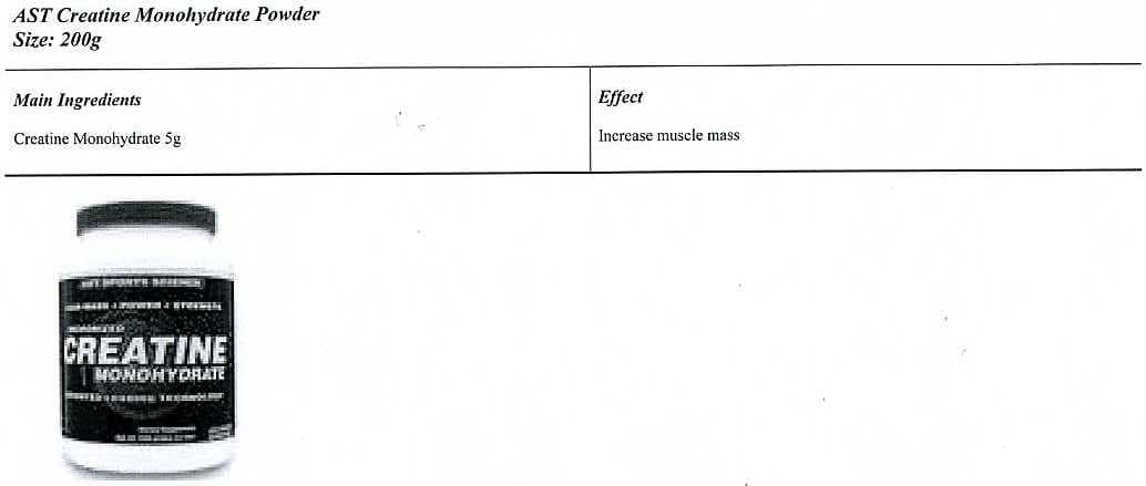 CREATINE MONOHYDRATE POWDER 200G. AMINO ACID TO PROMOTE MUSCLE MASS. AN AMINO-ACID FOUND IN MUSCLE TISSUE. CONTAINS CREATINE MONOHYDRATE.