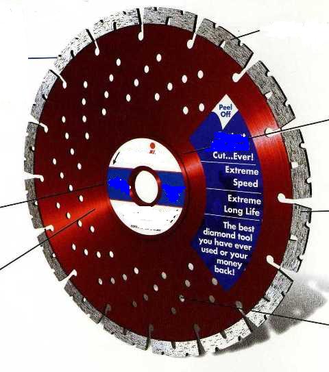 DIAMOND BLADE GRINDING WHEEL. OF HIGH QUALITY STEEL. CIRCULAR IN SHAPE WITH CUT OUT GULLETS AROUND THE EDGE. DIAMETER 115MM. BORE SIZE 22.2.PACKAGED IN A CARDBOARD PRESENTATION BOX.