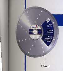 DIAMOND BLADE GRINDING WHEEL.  
OF HIGH QUALITY STEEL. CIRCULAR IN SHAPE 
DIAMETER 85MM, BORE 15MM. PACKAGED IN A CARDBOARD PRESENTATION BOX.