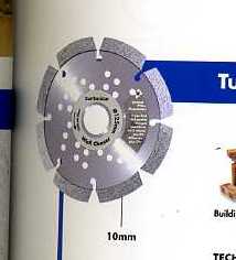 DIAMOND BLADE GRINDING WHEEL. OF HIGH QUALITY STEEL. CIRCULAR IN SHAPE WITH CUT OUT GULLETS AROUND THE EDGE. PACKAGED IN A CARDBAORD PRESENTATION BOX.