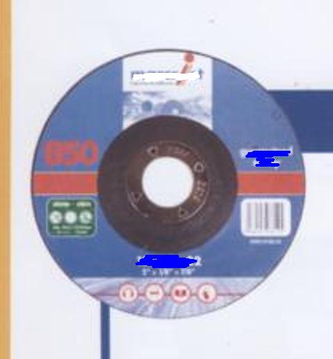 AGGLOMERATED ABRASIVE DISC.OF OTHER MATERIALS..NOT OF ARTIFICIAL ABRASIVE.MADE UP OF VARIOUS DERIVATIVES OF METALS AND COMPONENTS BOUND WITH A RESIN. FOR CUTTING. FOR WORKING STONE.CIRCULAR IN SHAPE.DIAMETER 100MM.THICKNESS 3MM. BORE SIZE 16.0MM.PACKAGED IN  CARTONS OF 10 IN A CARDBOARD PRESENTATION BOX.