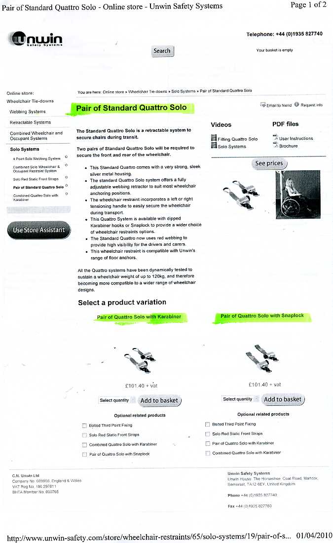 WHEELCHAIR SAFETY SYSYTEM COMPRISING OF A RETRACTABLE SYSTEM TO SECURE CHAIRS DURING TRANSIT. WITH FULLY ADJUSTABLE WEBBING RETRACTOR. INCORPORATING A LEFT OR RIGHT TENSIONING HANDLE TO EASILY SECURE THE WHEELCHAIR DURING TRANSPORT.