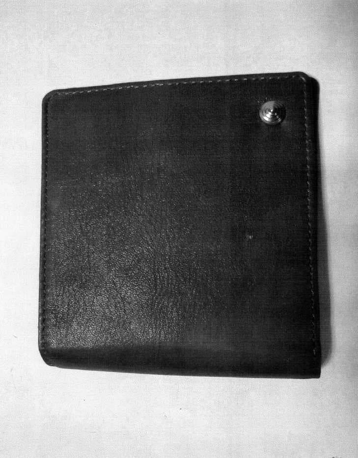 LEATHER WALLET. HAND-MADE. OF GOAT'S LEATHER.