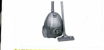 CYLINDER VACUUM CLEANER. 1800 WATTS. 300 AIR WATTS. IDEAL FOR PET HAIR. LENGTH OF HOSE 1.5M. VARIABLE POWER. CAPACITY OF DUSTBAG 5 LITRES. USES DISPOSABLE DUSTBAGS - 3 BAGS INCLUDED. DUSTBAG FULL INDICATOR. ANTI-BACTERIAL. HEPA FILTRATION. CARBON FILTERS. FOOT OPERATED CORD REWIND. FOOT OPERATED ON/OFF CONTROL. INCLUDES COMBINATION FLOOR HEAD, CREVICE NOZZLE, DUSTING BRUSH AND UPHOLSTERY NOZZLE. ON-BOARD TOOL STORAGE. PLASTIC EXTENSION TUBES. SUITABLE FOR CARPETS AND HARD FLOOR. 5M POWER CORD. WEIGHT 5.4KG.
