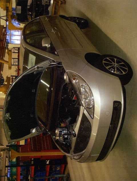 TATA INDICA VISTA. VEHICLE COMPLETE WITH WHEELS, SEATS, STEERING, DASHBOARD, ELECTRONICS ETC., EXCEPT FOR ENGINE, TRANSMISSION, EXHAUST SYSTEM AND FUEL TANK. FOR CONVERSION TO AN ELECTRIC VEHICLE.