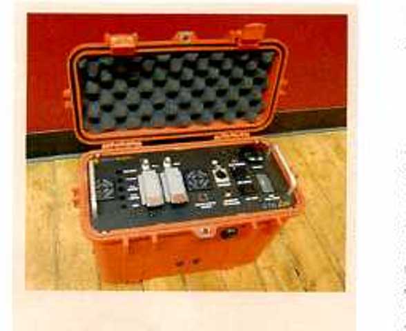 IP-X DF LONG RANGE SPORT TIME-KEEPING READER - LITE -PASSIVE DUAL-FREQUENCY RFID READER.THE DUAL FREQUENCY OPERATING FREQUENCIES ARE SUCH THAT TAGS ARE NOT AFFECTED BY HUMAN BODIES AND HIGH MOISTURE CONTENT SUBSTANCES, MAKING DF IDEAL FOR SPORT TIMEKEEPING PURPOSES, WHERE ANTENNA MATS MAY BE WET AND MUDDY. LONGER READING RANGES CAN BE ACHIEVED AS THE RETURN LINK (TAG TO READER) OPERATES AT 6.8 MHZ. ROBUST ANIT-COLLISION ALGORITHM, ALLOWING UP TO 120 TAGS TO BE READ SIMULTANEOUSLY, AT A RATE OF UP TO 30 TAGS/SEC. WITH SEPARATE TRANSMIT AND RECEIVE ANTENNA LOOPS.READER CAN CONNECT TO TWO ANTENNA MATS, GIVING A 4 M WIDE TRACK COVERAGE.TAG IDS ARE TRANSMITTED SERIALLY BY EHTERNET TO A PC.WITH REAL TIME CLOCK. SYNCHRONISATION PUSH-BUTTON FOR DIGITAL MARKER INSERTION INTO DATA STREAM. PACKAGED IN A DURABLE PLASTIC SHAPED CASE WITH CARRY HANDLE.