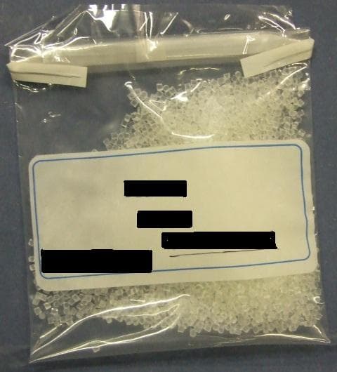 ETHYLENE VINYL ALCOHOL COPOLYMER IN GRANULE FORM. METHODS OF ANALYSIS: MELT FLOW RATE. DIFFERENTIAL SCANNING CALORIMETRIC (OSC). VOLATILE MATTER (GRAVIMETRIC). MANUFACTURING PROCESS: POLYMERISATION REACTION. MAIN USE: BARRIER RESIN IN FOOD PACKAGING.
