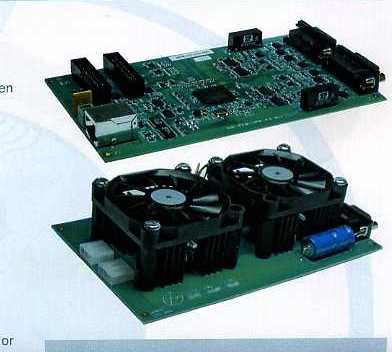 PRINTED CIRCUIT BOARD. BOARD IS MADE UP OF FIBERGLASS PLASTIC AND ALUMINIUM. IT IS A NATIVE COMPONENT OF THE INKJET OPERATING SYSTEM. IT IS DESIGNED TO DRIVE MOST OF THE PRINTHEADS USING A PRINT MANAGER BOARD AND SOFTWARE. IT REQUIRES 3 CONNECTORS TO DRIVE THE PRINTHEADS. PRINTHEAD CONTROL WILL ALLOW GREY SCALE, MULTIDROP OR BINARY PRINTING AT FULL SPEED. DIMENSIONS H160MM, W100MM, D14MM. POWER REQUIREMENTS : 24V DC 0.25-4.25 A DEPENDING ON HEATERS. 160V DC 1.5A. PRINTHEAD CONTROL, HEATER CONTROL, PROM ACCESS, INDEPENDENT WAVEFORM SHAPING BINARY/GREYSCALE/MULTIDROP.