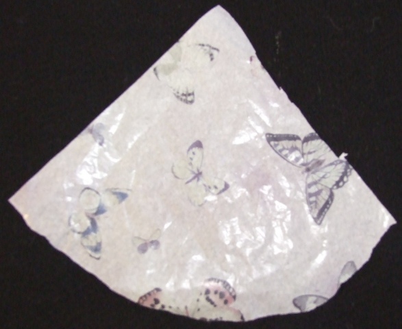 PRINTED TRANSFER PAPER USED TO TRANSFER A COLOURFUL PATTERN ONTO A CUSTOMISED MEDICAL PRODUCT SUCH AS AN ANKLE FOOT ORTHOSIS OR A KNEE ANKLE FOOT ORTHOSIS.